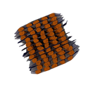 Tresses N°5 MARRON courte (10cm)