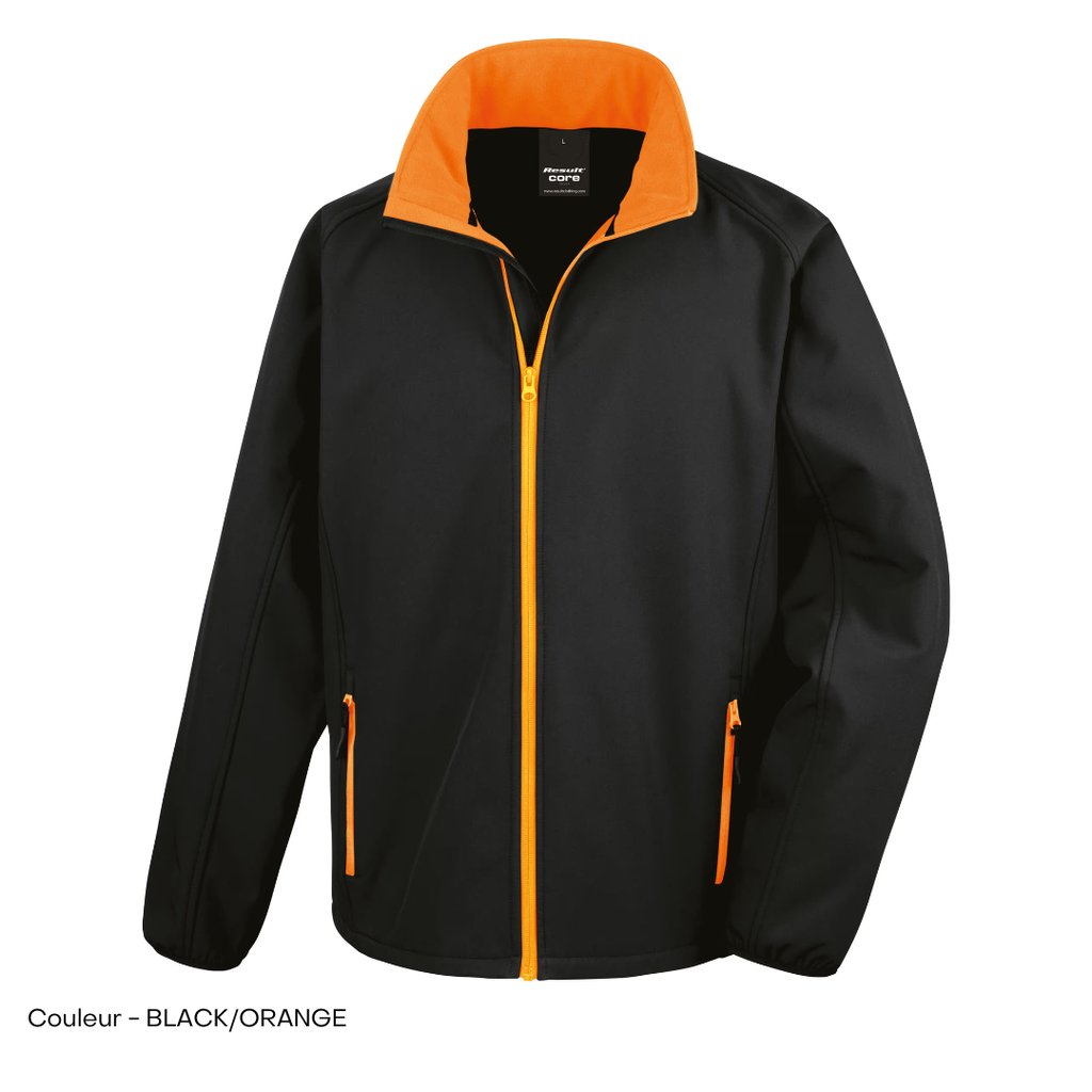 R231M - BLAKC/ORANGE