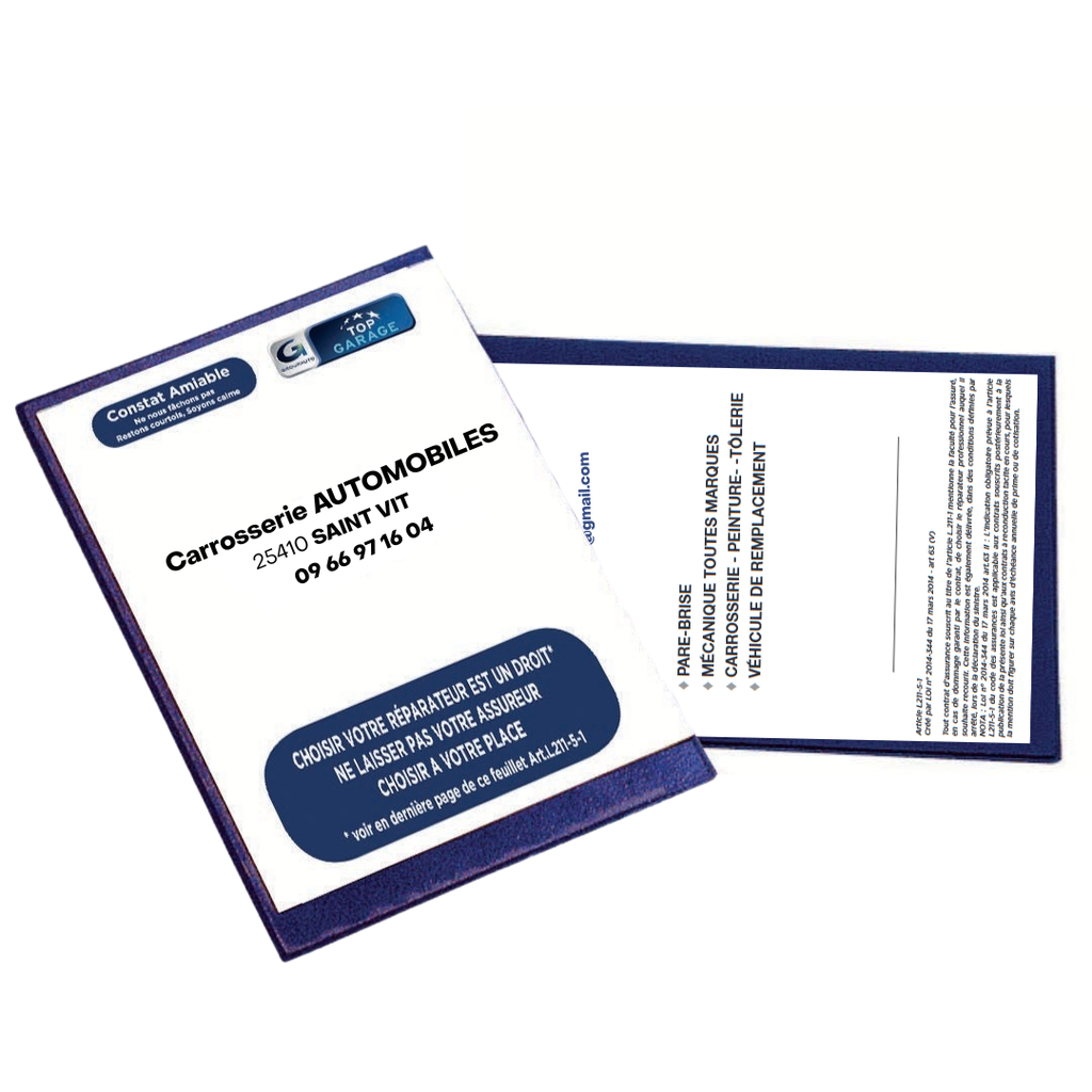 [PCA1109] Porte constat amiable