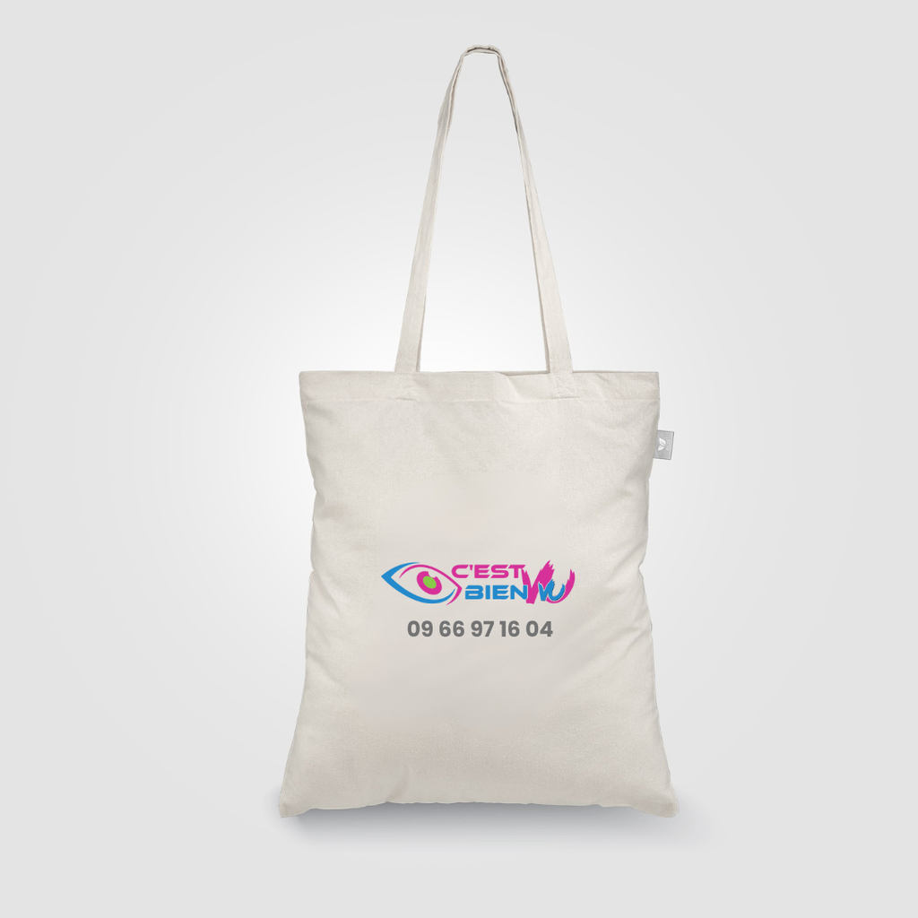 SAC TOTE BAG EN TISSU DE COTON 
