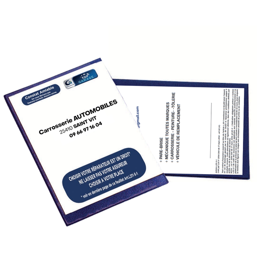 [PCA1109] Porte constat amiable